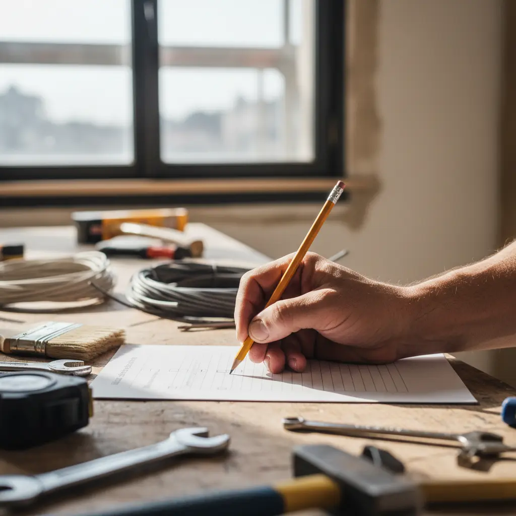 Checklist / mise en place